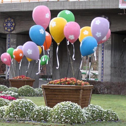گلدان مدرن و کلاسیک شهری