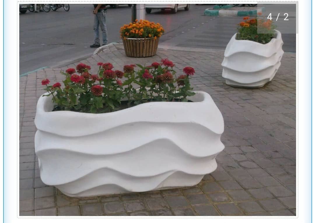 گلدان مدرن و کلاسیک شهری